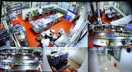 学校食堂安装高清监控摄像头，不仅为了监控更是为了舌尖上的安全